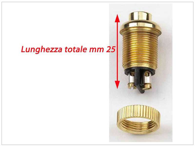 Pulsante Per Campanello Rustico In Ottone Massiccio, Stile Vittoriano Antico, Vecchio, Cablato, Per Porta Anteriore E Posteriore, Premere Il Pulsante Del Campanello - Italia